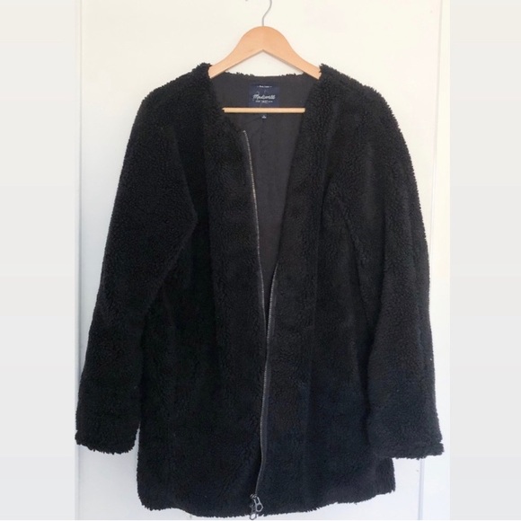 Madewell Cafe Sherpa Coat* - Picture 5 of 5